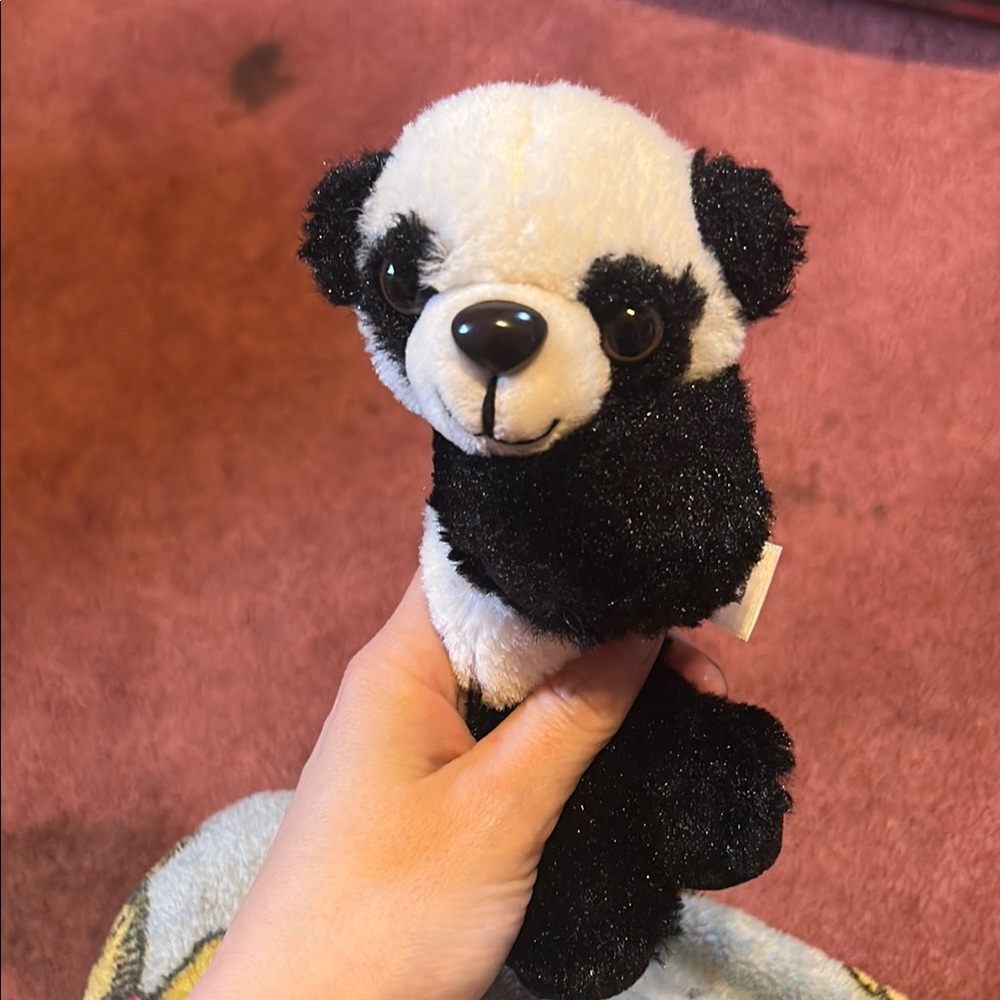 The Children's Place Black and White Panda Stuffed Animal